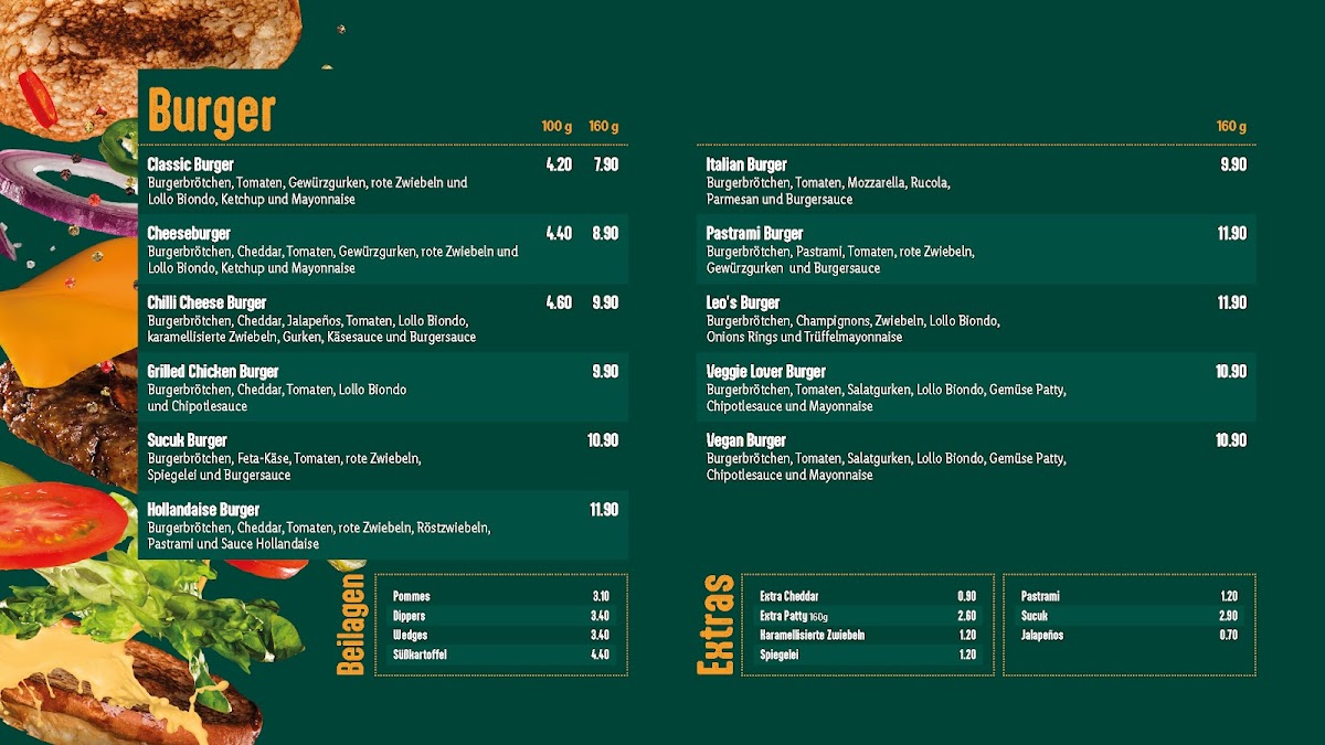 Menu Leo´s Burger-1